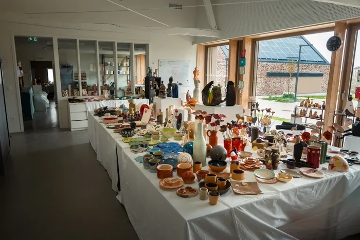 Artwork ceramic pieces
